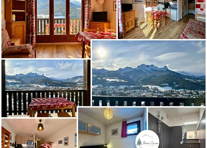 Sommet D'antan - Vue - Balcon - Parking Апартаменты *